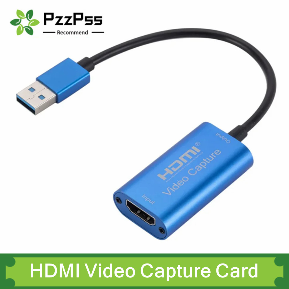 Hdmi Cable - ライブブロードキャストカメラ用のUSB3.0ビデオキャプチャカード,hd 1080p,HDMI互換,type-c,マイクロバー,カメラ