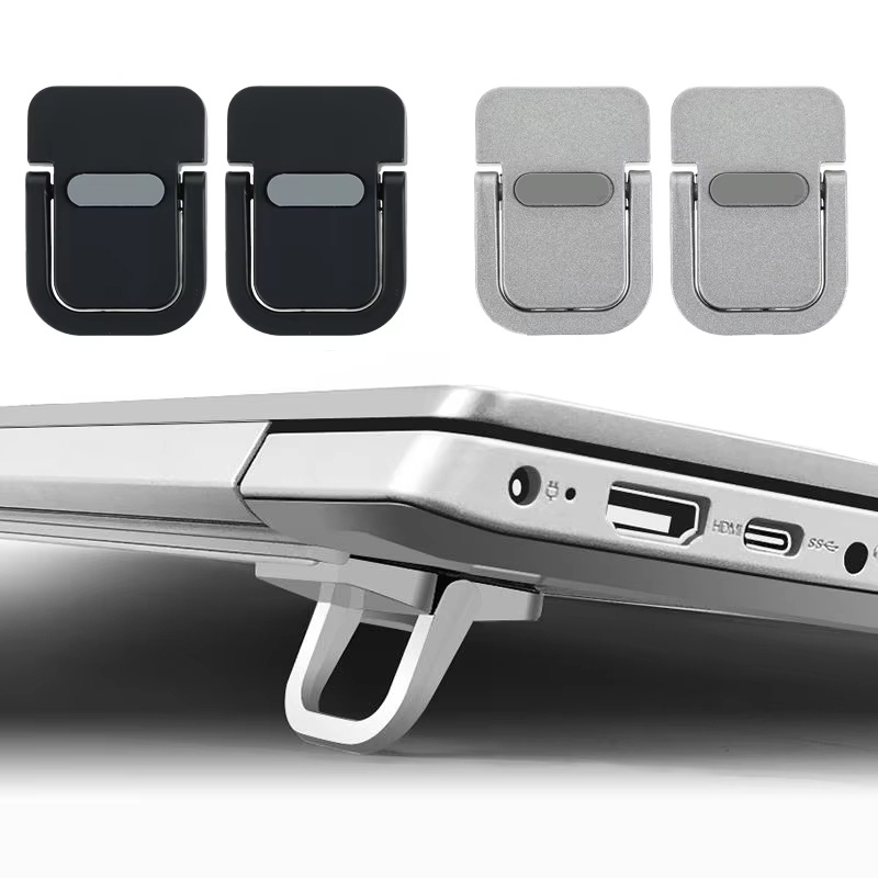 Laptop Cooling Pad - 調節可能なラップトップスタンドコンピュータキーボードホルダーミニポータブル脚ラップトップスタンド Macbook Huawei Xiaomi ノートブックブラケット用