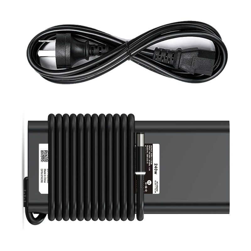 Dell 240Wの新しいポータブルラップトップ充電器に適し - Laptop Charger のレビューと価格