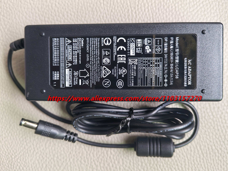 オリジナル 24V 2.7A 65 ワット AC アダプター - Laptop Charger のレビューと価格