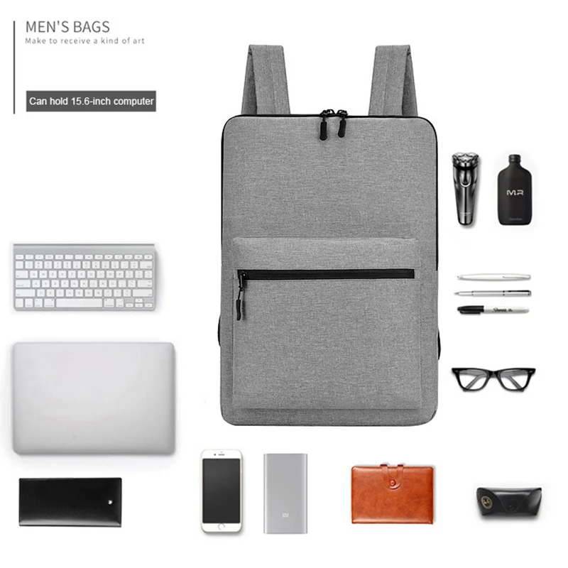 クラシックメンズビジネスバックパック旅行ラップトップバッグ  - Laptop Bag のレビューと価格