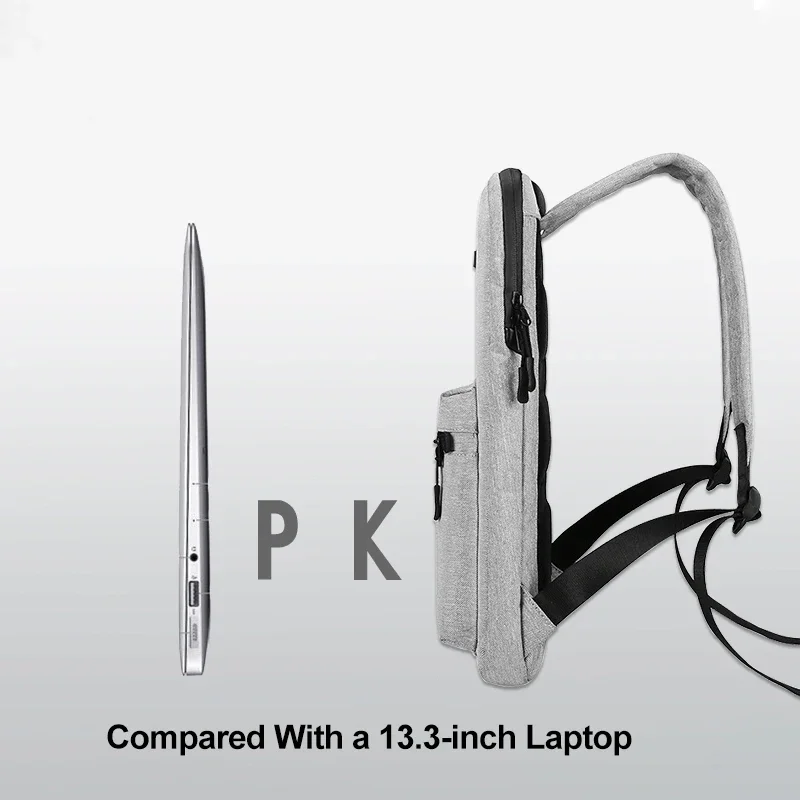 クラシックメンズビジネスバックパック旅行ラップトップバッグ  - Laptop Bag のレビューと価格