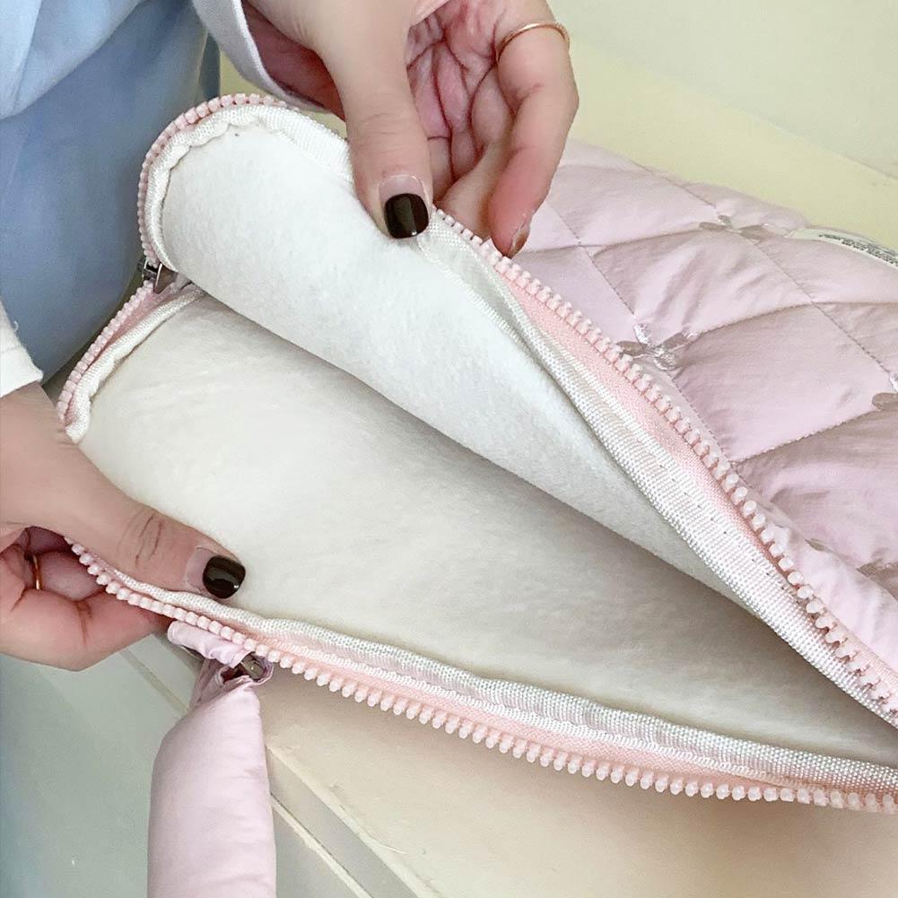 耐衝撃性ノートパソコンバッグ 可愛いリボン刺繍入りノートパソ - Laptop Sleeve のレビューと価格