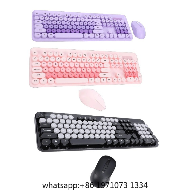 ワイヤレスキーボード ワイヤレスキュートキーボードとマウス  - Laptop Mouse のレビューと価格