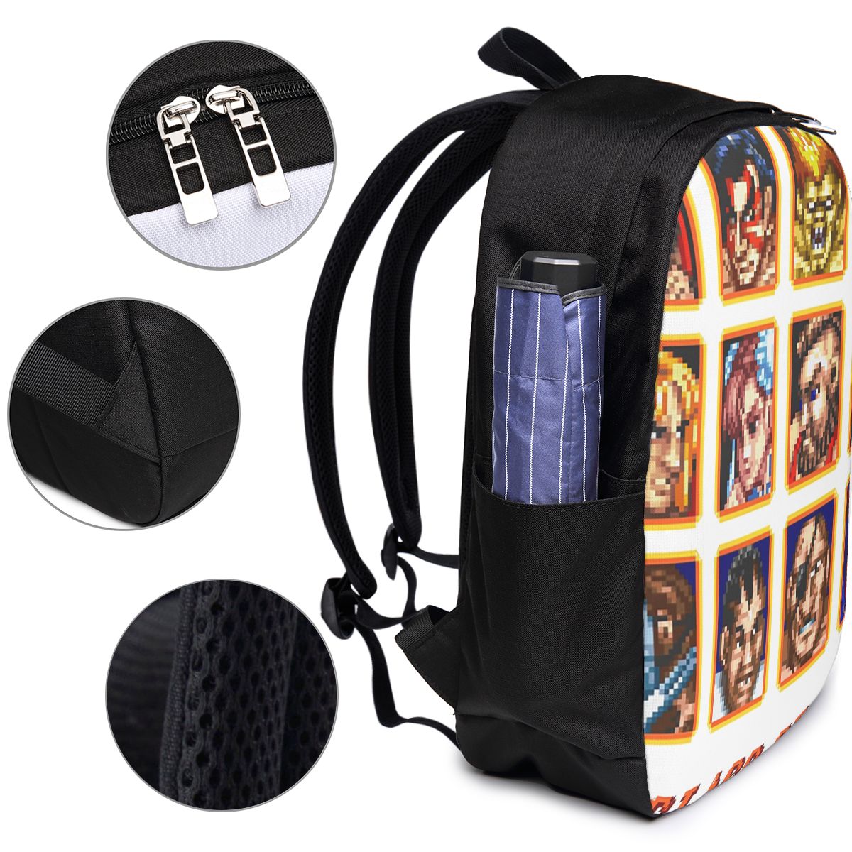 Defeated Portraits スーパーストリートファ - Laptop Bag のレビューと価格