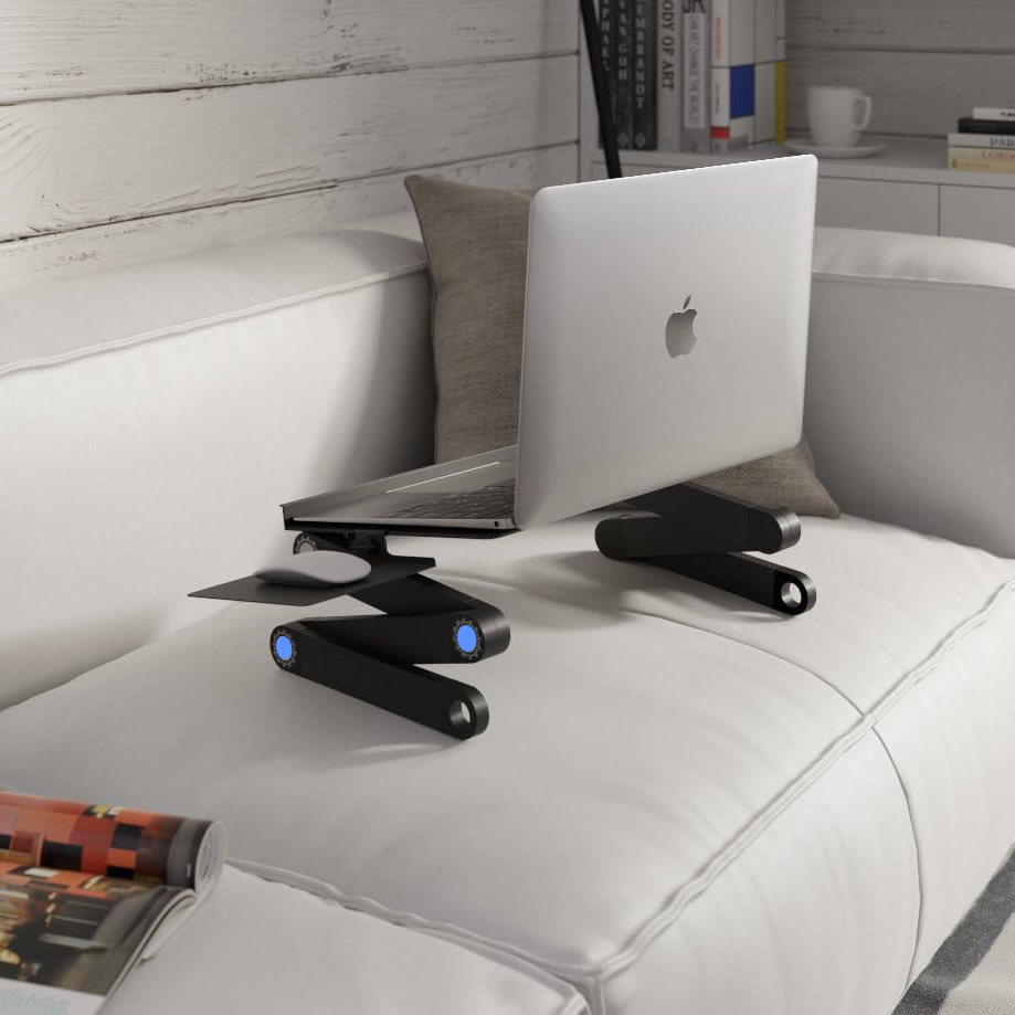 ノートパソコン用アルミニウムスタンドとラップトップデスク,調 - Laptop Cooling Pad のレビューと価格