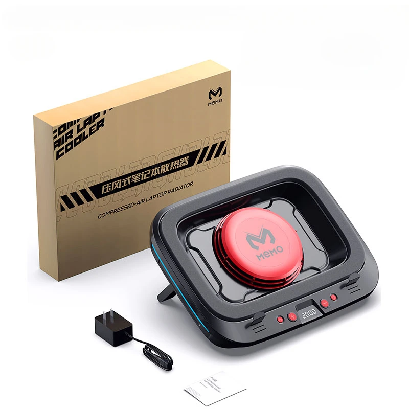 メモリ搭載ノートパソコンクーラー、LEDディスプレイ付き、3 - Laptop Cooling Pad のレビューと価格