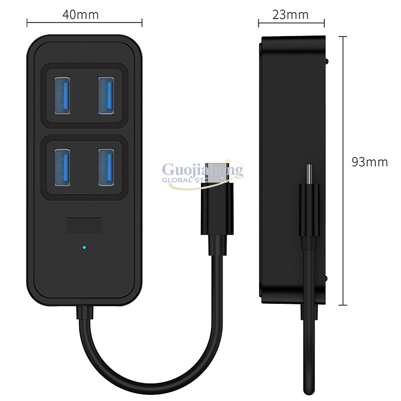 クロスボーダーUSB3.0ハブ、USBインターフェースブレー - Usb C Hub のレビューと価格