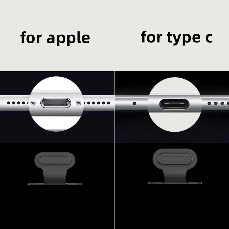 1/4/6個入り 充電ポート用防塵ダストプラグ iPhone - Usb Hub のレビューと価格
