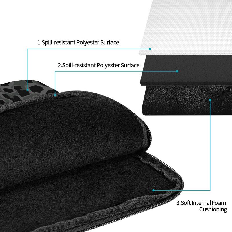 ブラックレパード ノートパソコンスリーブバッグ ビジネスブリ - Laptop Sleeve のレビューと価格
