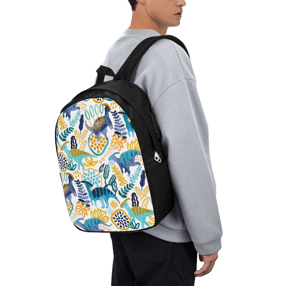 ガッシュパラサウロロフスバックパック旅行ノートブックバッグコ - Laptop Bag のレビューと価格
