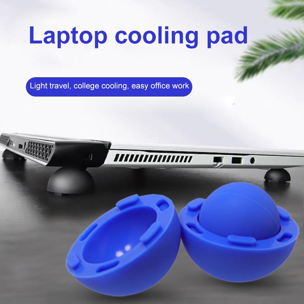 放熱ボール シリコン製ノートパソコンファン ヒートパッド ノ - Laptop Cooling Pad のレビューと価格